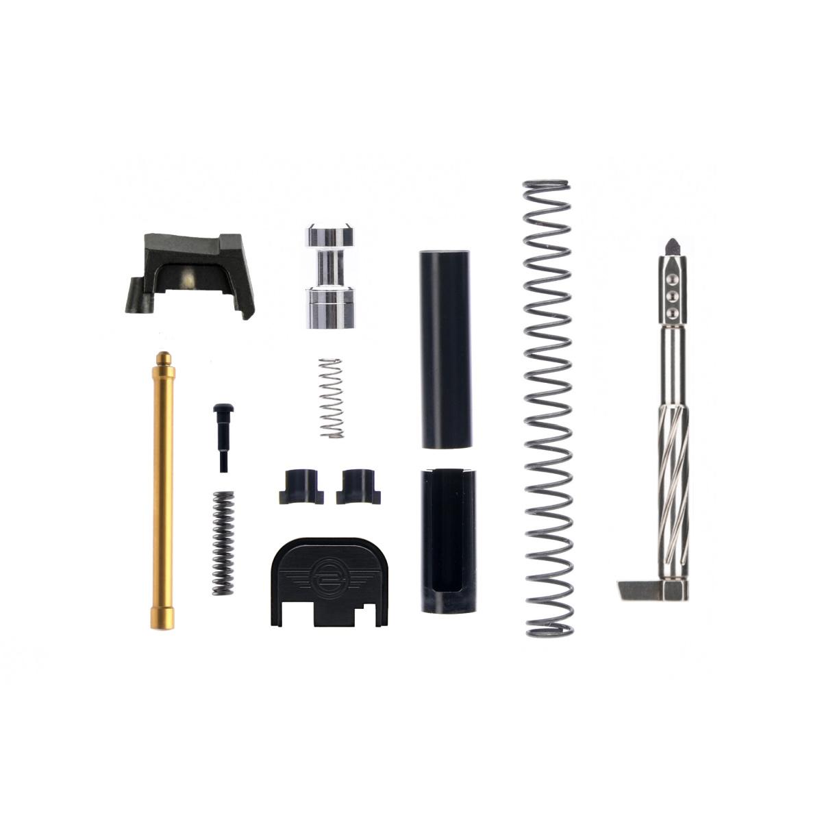 L2D Combat Enhanced Upper Parts Kit For Glock 9MM Gen 3-4 -Titanium Nitride